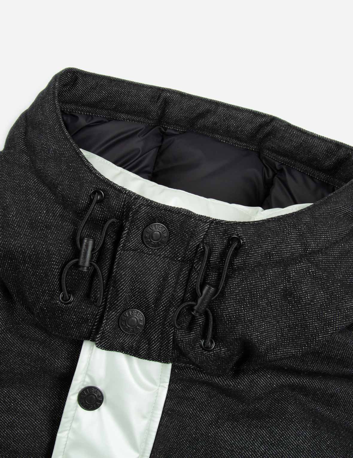 Daicock Print Fabric-Blocking Down Jacket
