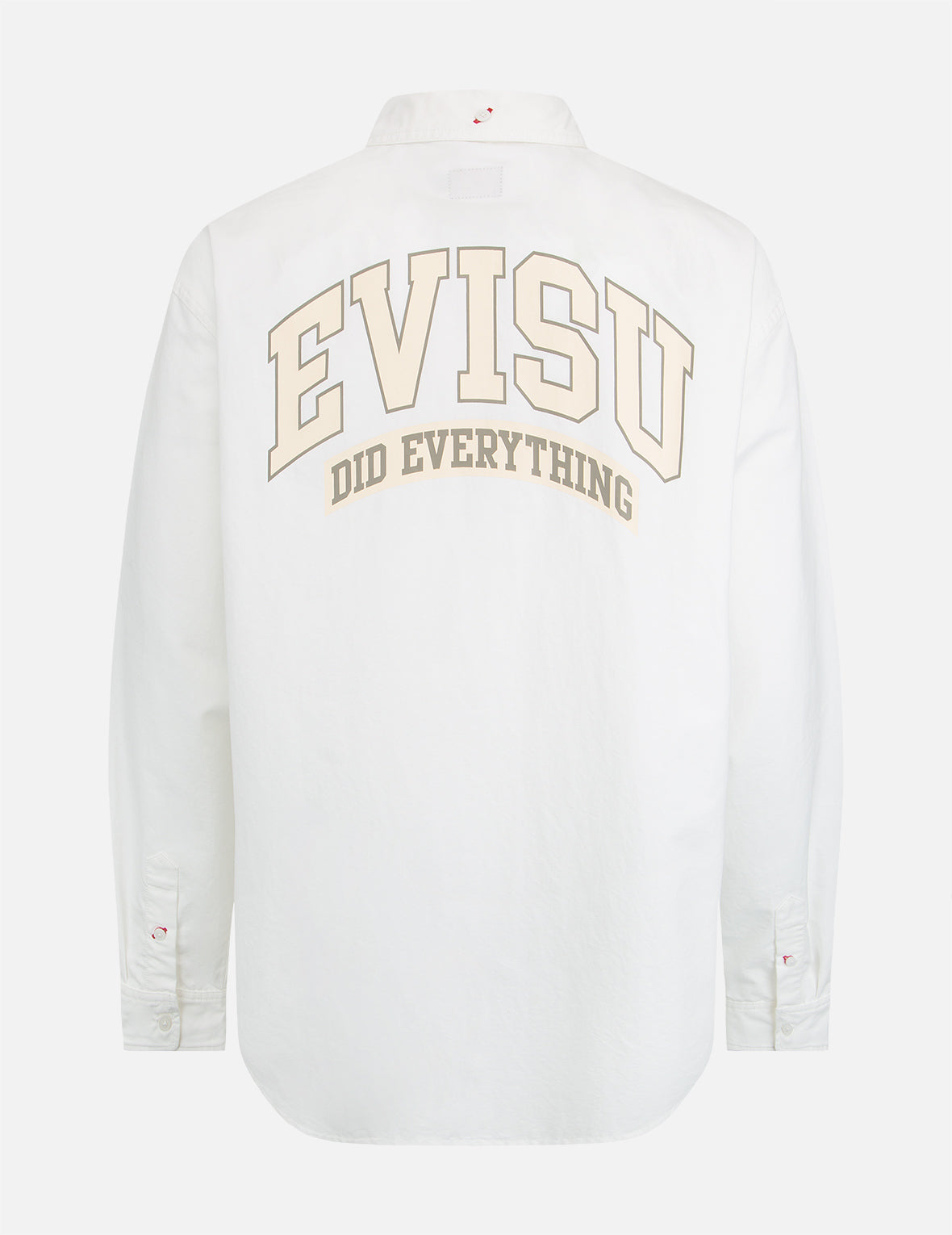 Retro Logo Print Oversized Shirt