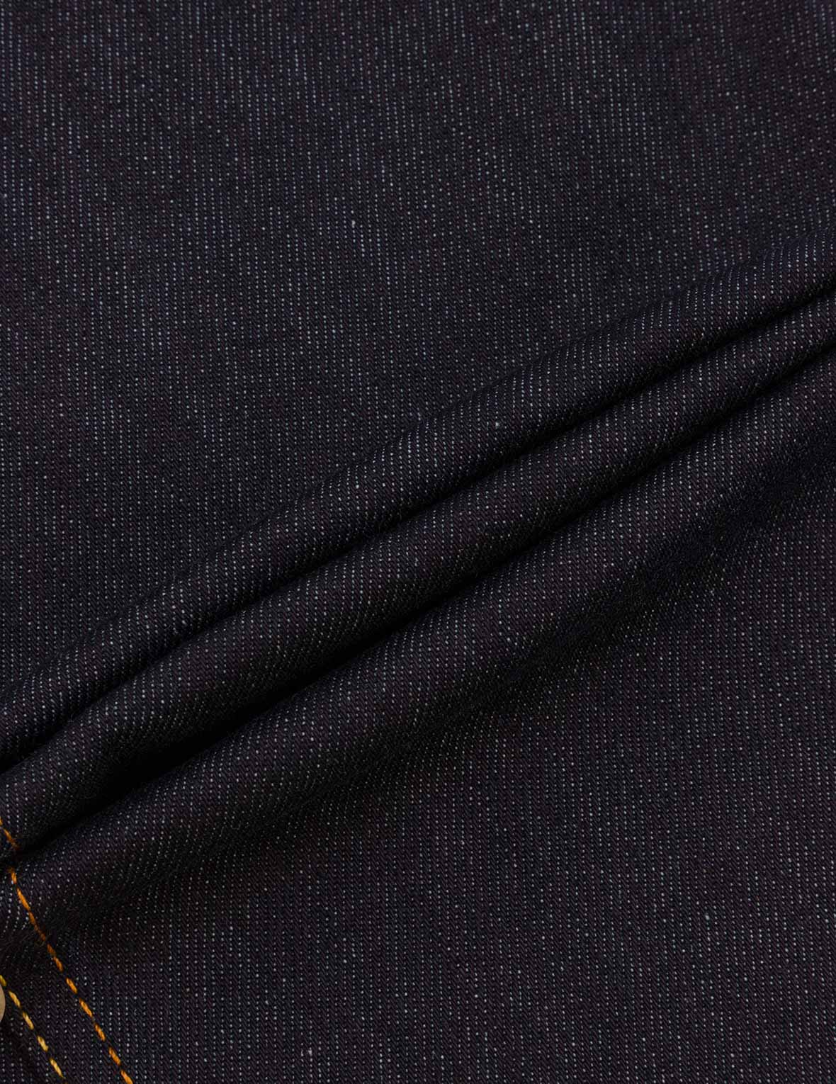 Ninja Daruma Daicock Embroidery Taper Fit Jeans #2017