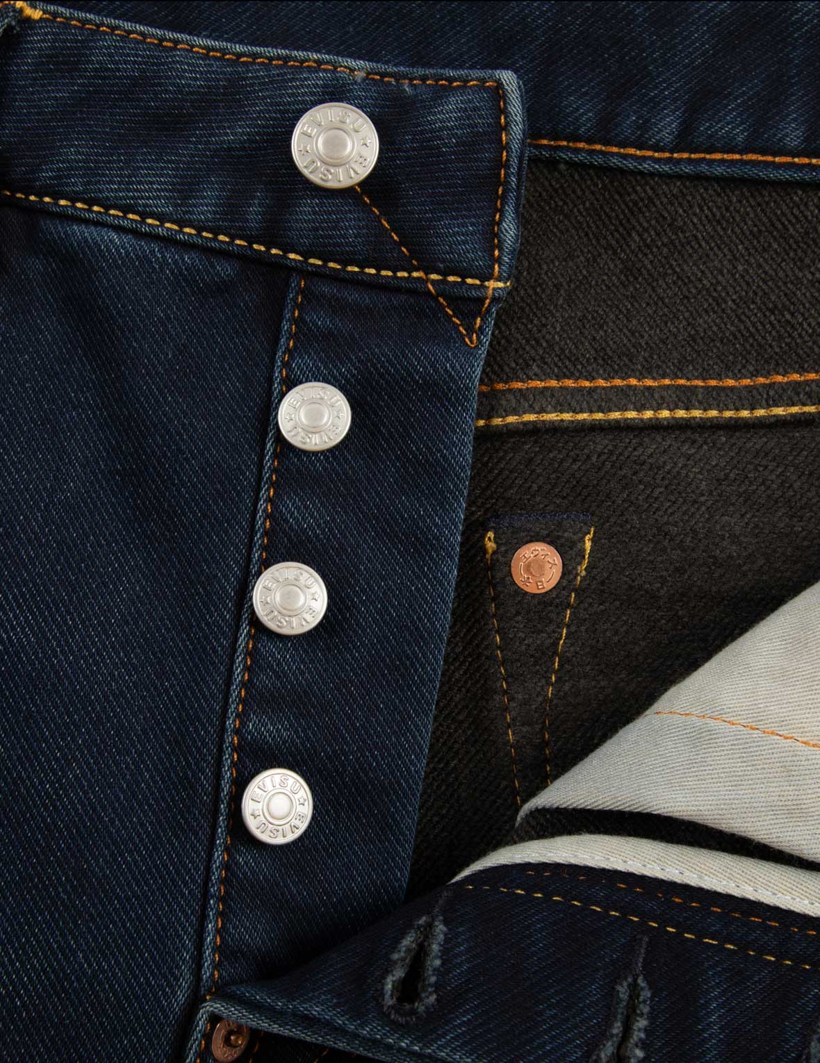 Navajo Style Tapestry Seagull Print Pocket Taper Fit Jeans #2017