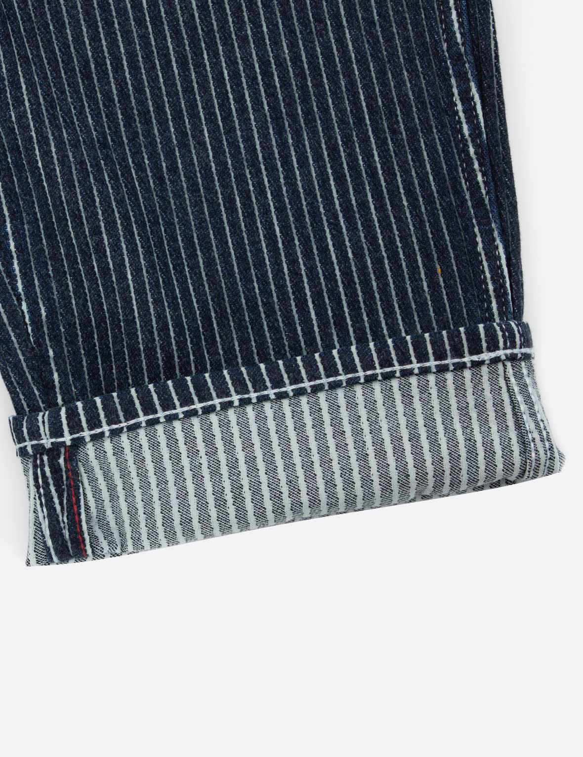 Seagull and Logo Embroideries Relax Fit Jeans