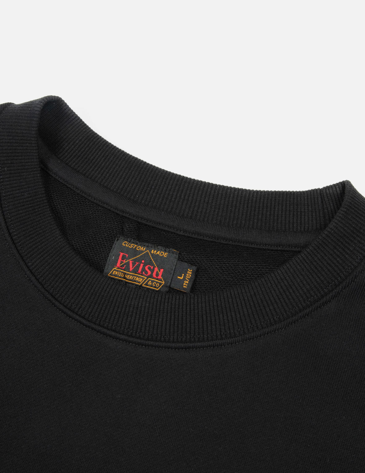 Wheel of Wisdom and Kamon Print Relax Fit Sweatshirt