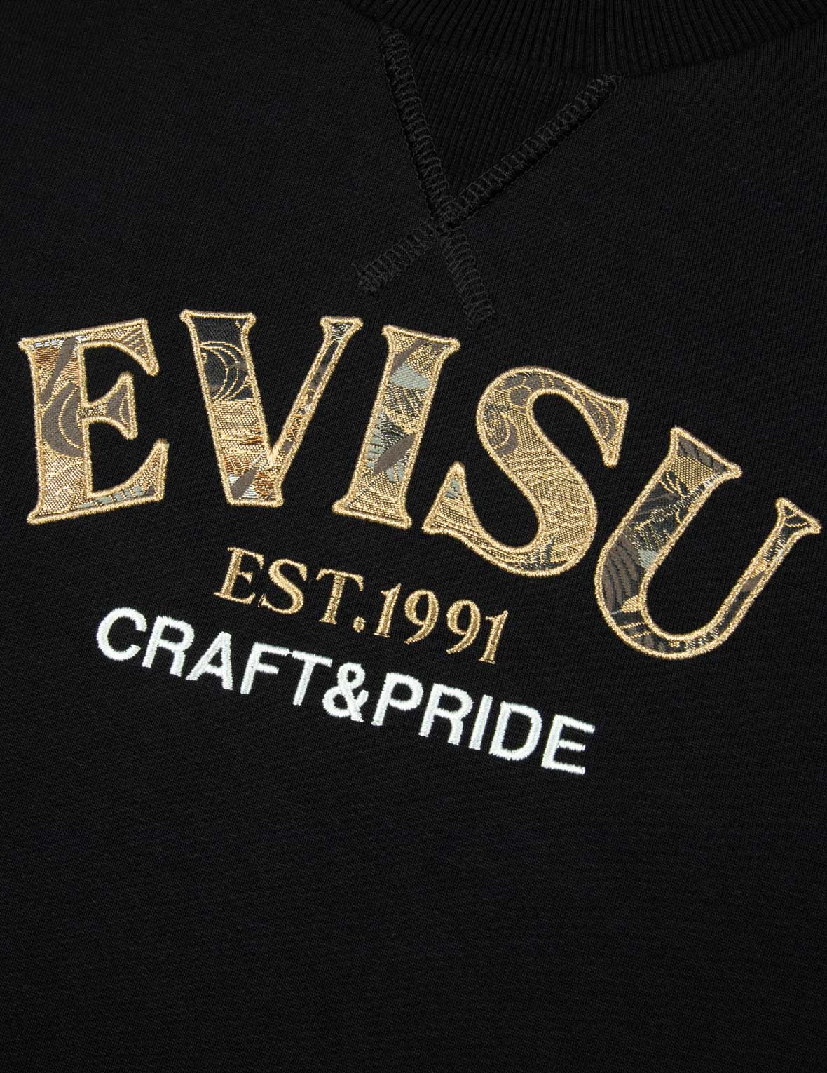 Logo Brocade Appliqué Relax Fit Sweatshirt