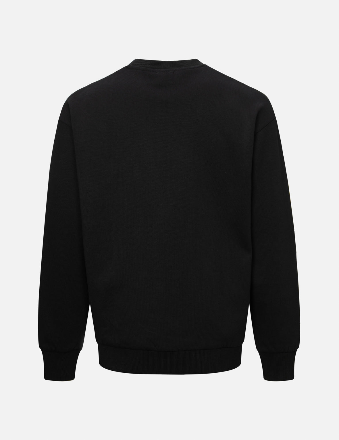 Seagull Embroidery with Kamon Print Pocket Relax Fit Sweatshirt