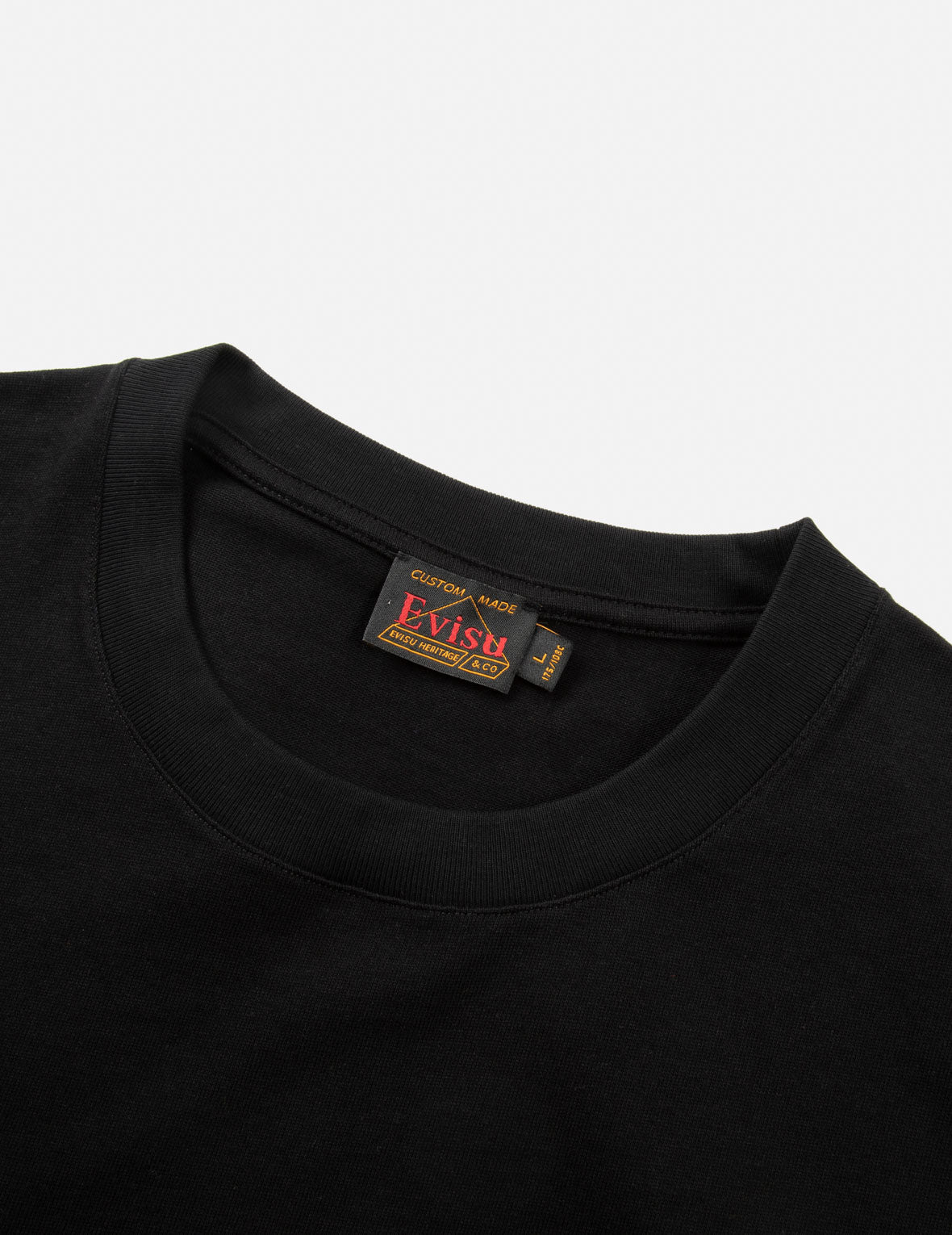 Kamon and Logo Foil Print Regular Fit T-shirt