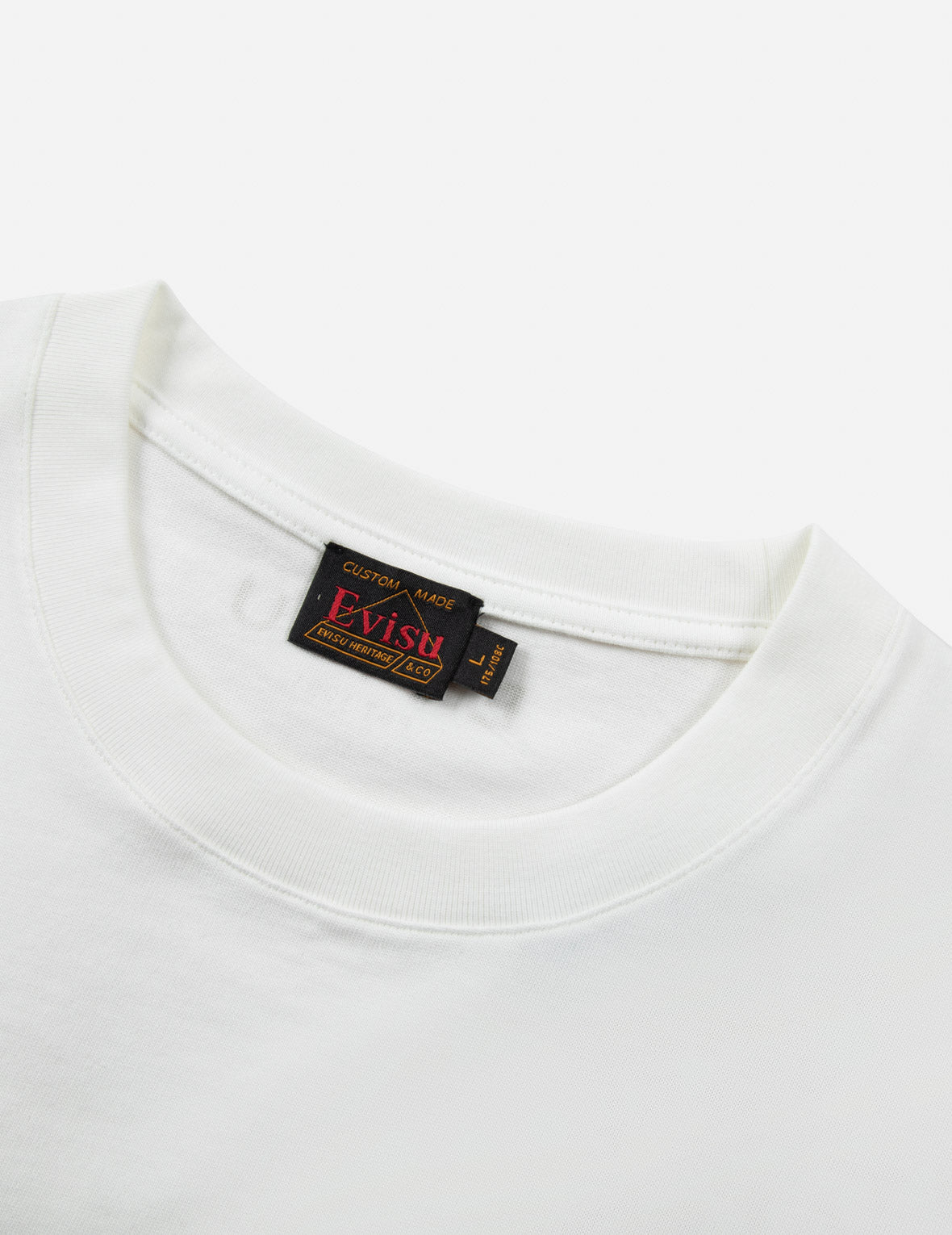 Kamon and Logo Foil Print Regular Fit T-shirt