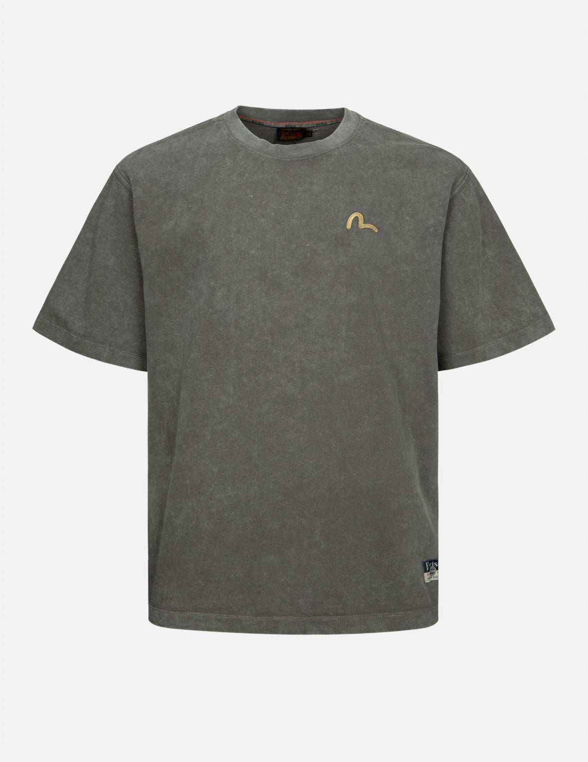 Seagull Embroidery Washed Relax Fit T-shirt