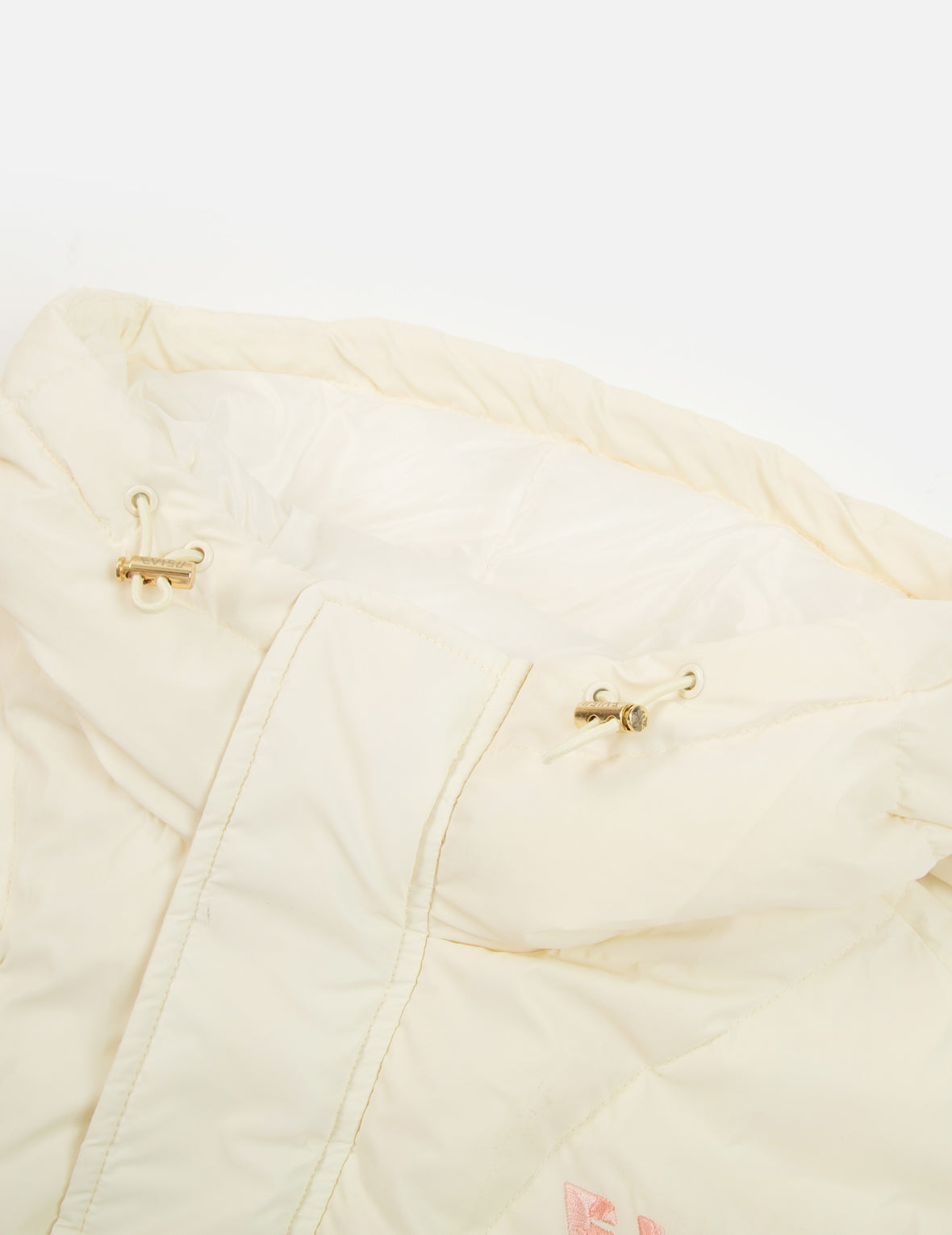 Camouflage Logo Embroidery Down Jacket