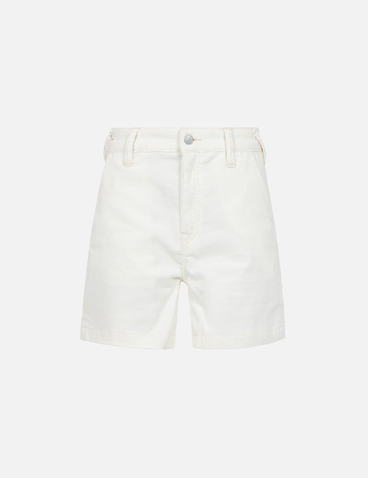 Seagull Embroidery Corduroy Shorts