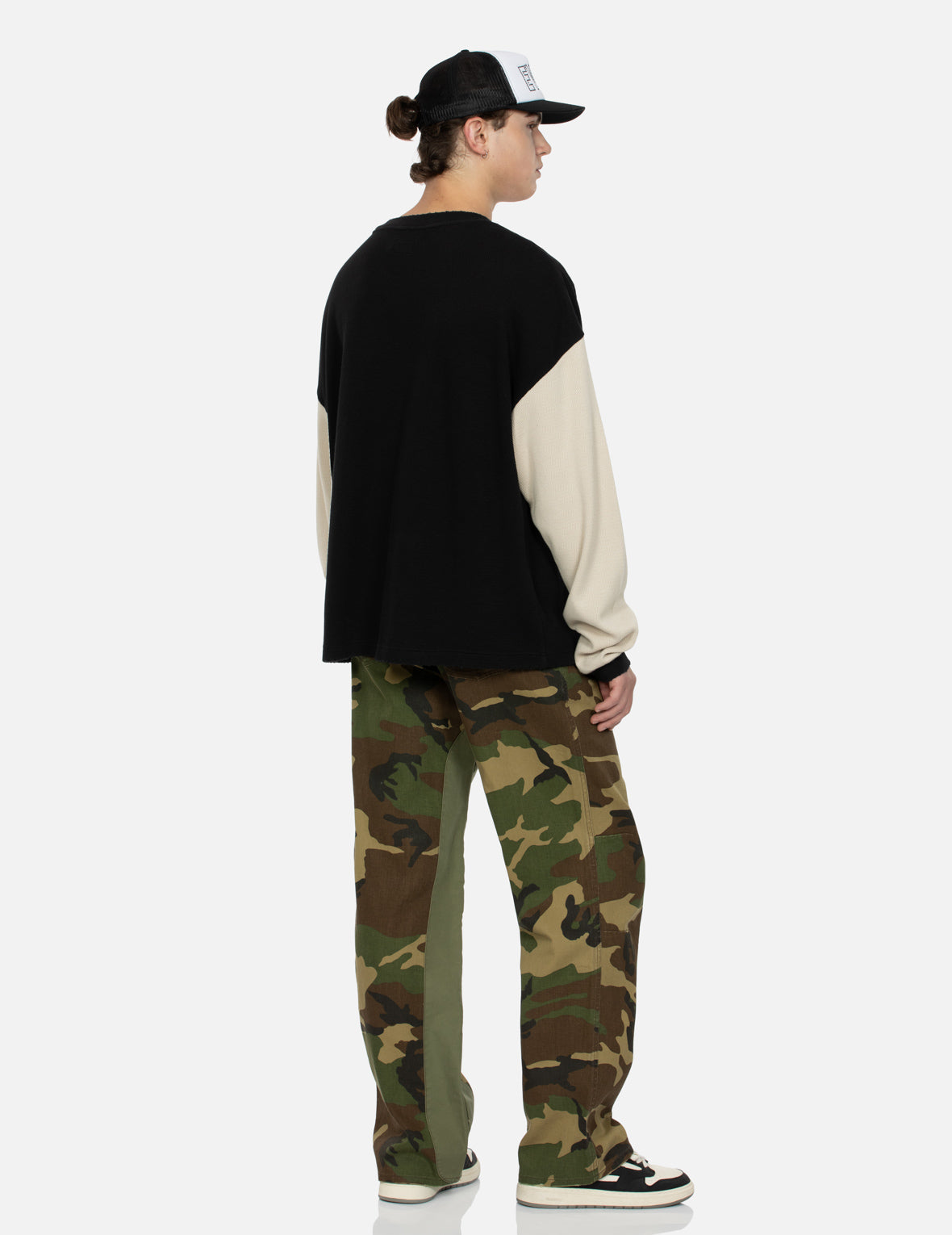 Potassium Spray Seagull Boxy Long-sleeve T-Shirt