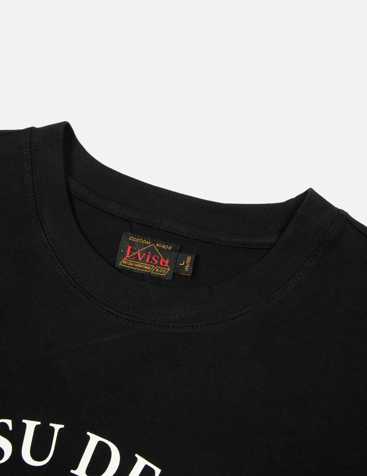 Ribbon Seagull and Logo Print Regular Fit T-shirt