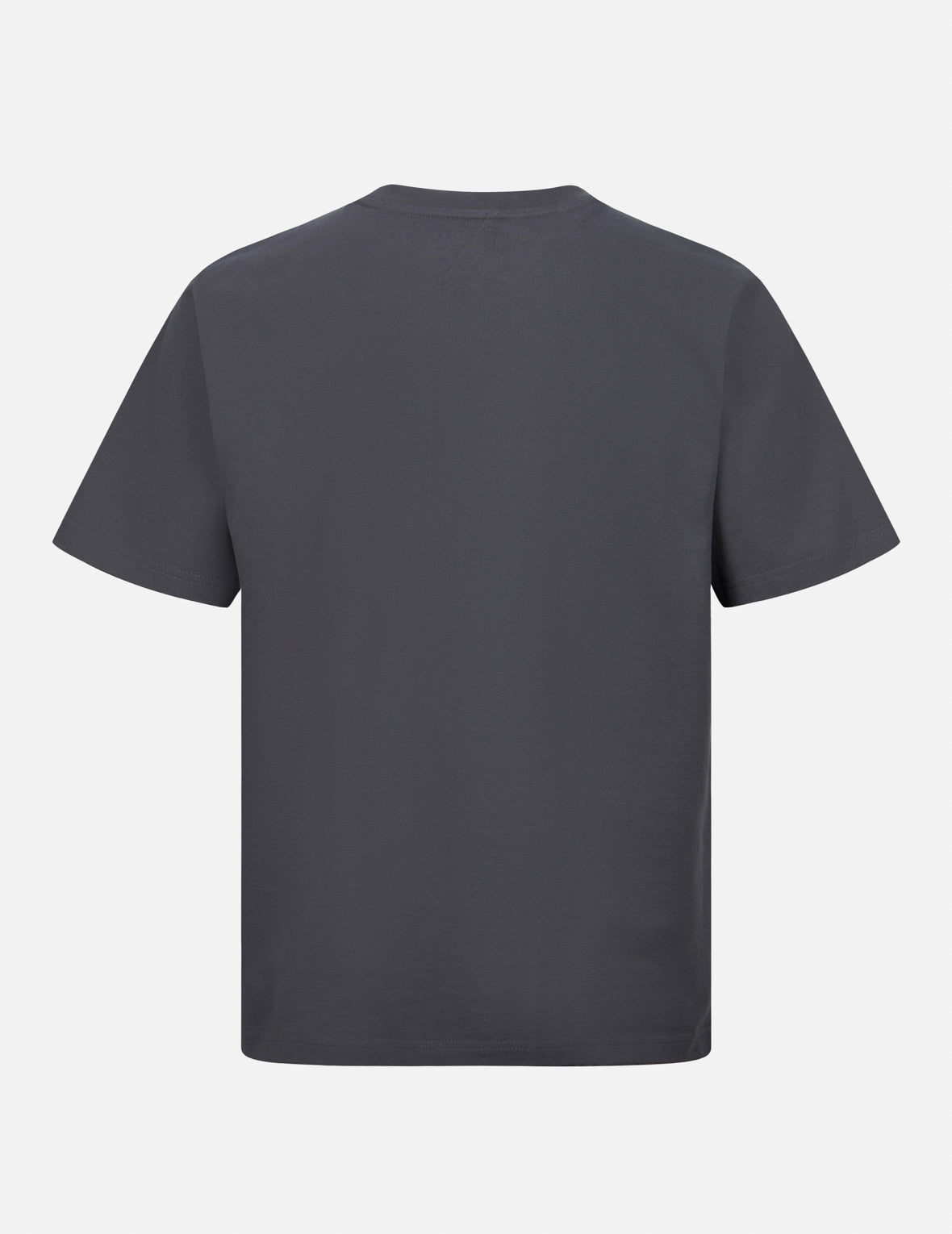 Ribbon Seagull and Logo Print Regular Fit T-shirt