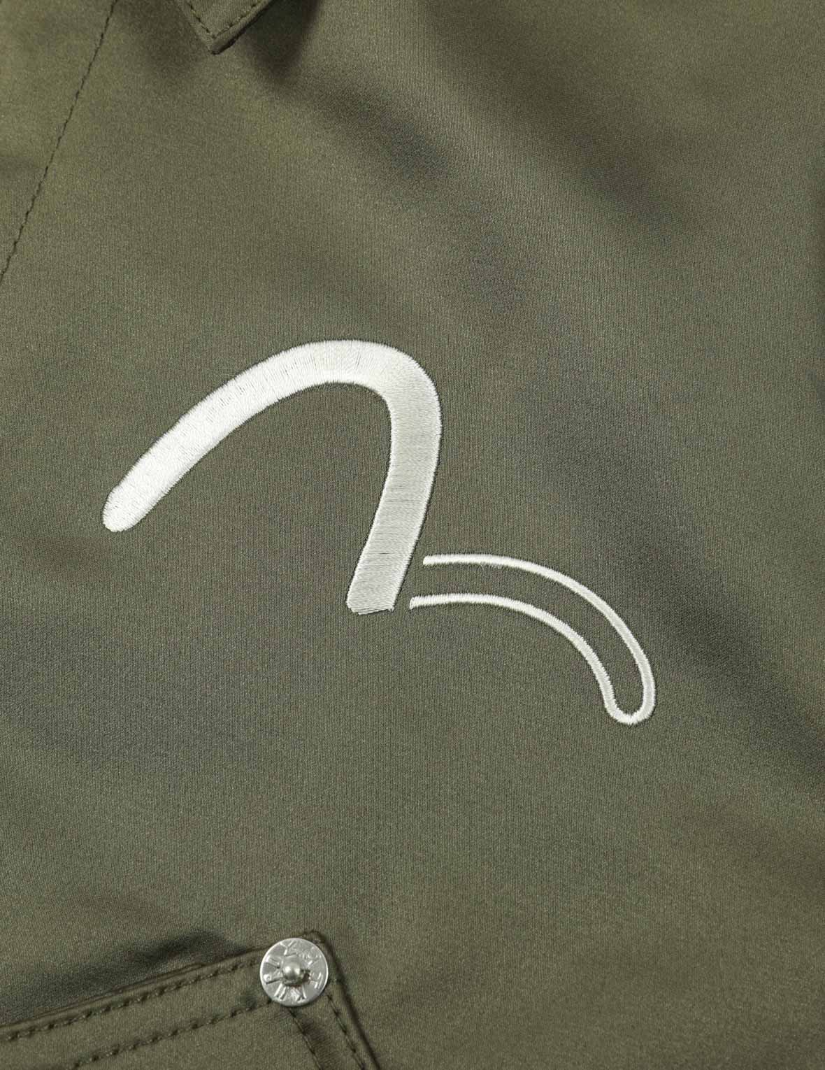 Allover Logo Print Bomber Jacket