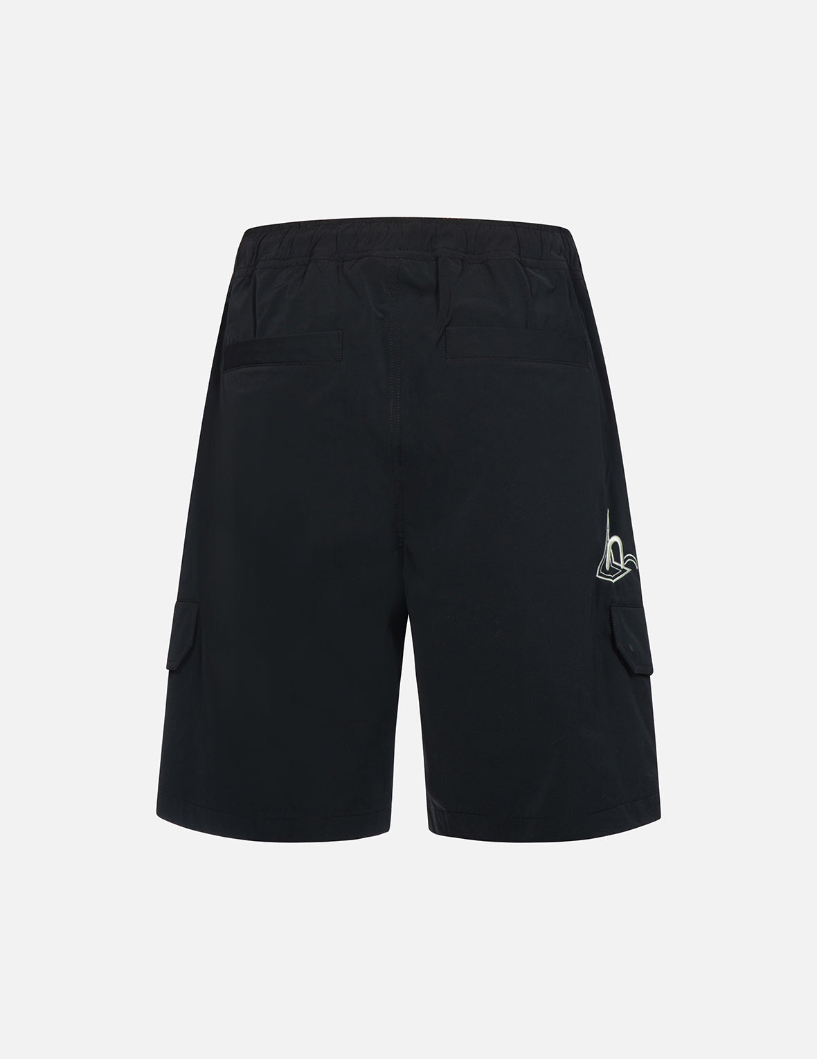 Seagull and Logo Embroidery Shorts