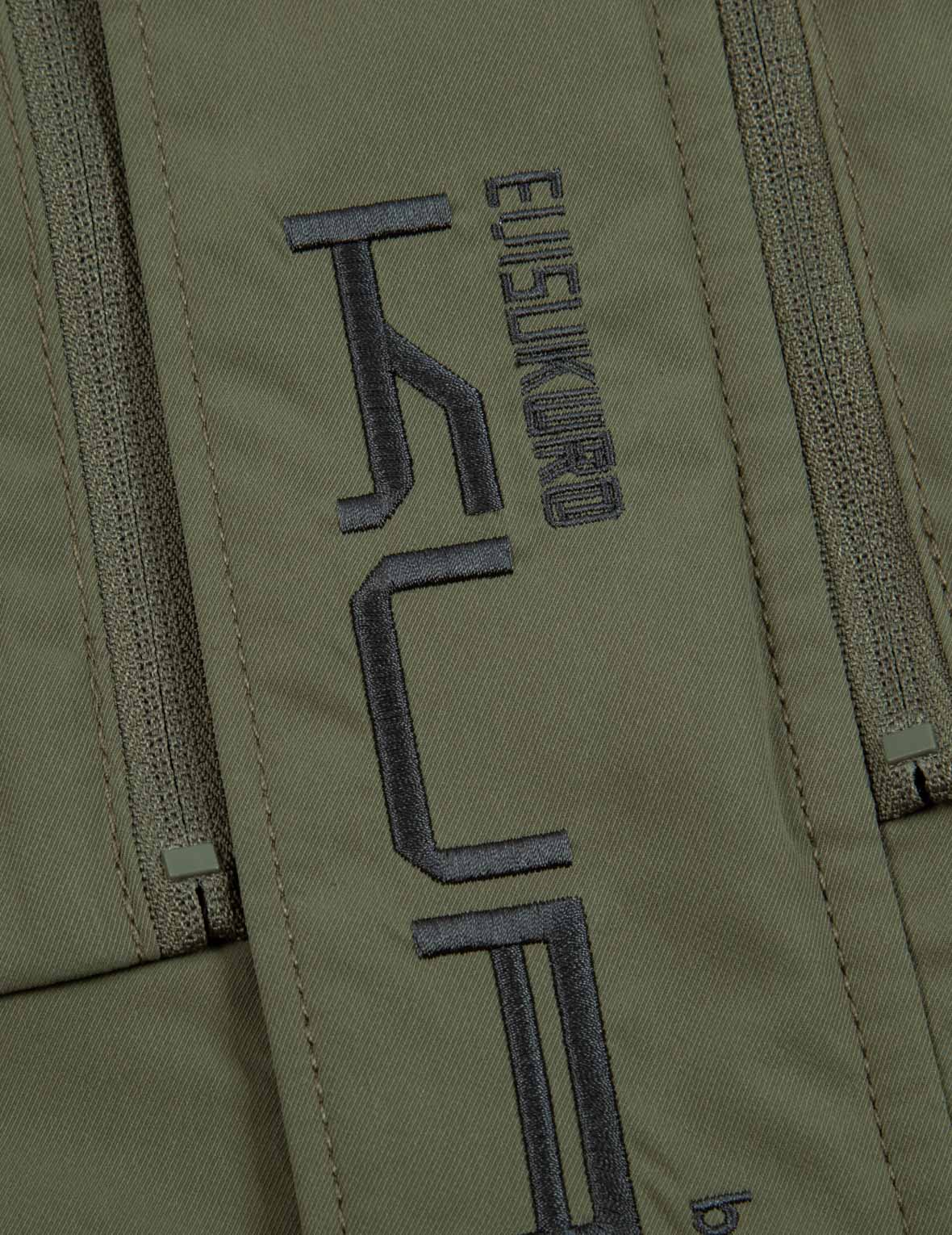 Logo Embroidery Shirt Jacket