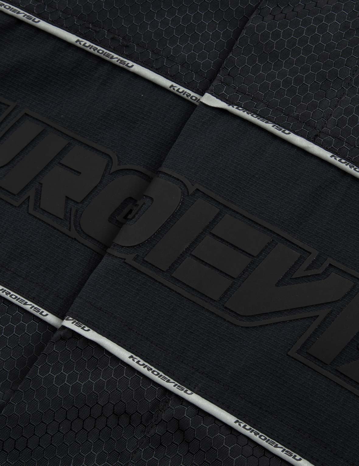Mechanical Kamon Patterns Regular Fit Rider Jacket