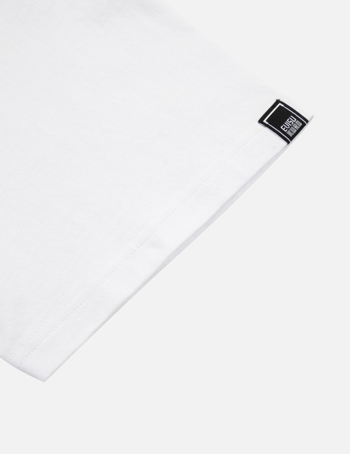 Paisley Check Insert Seagull Loose Fit T-shirt