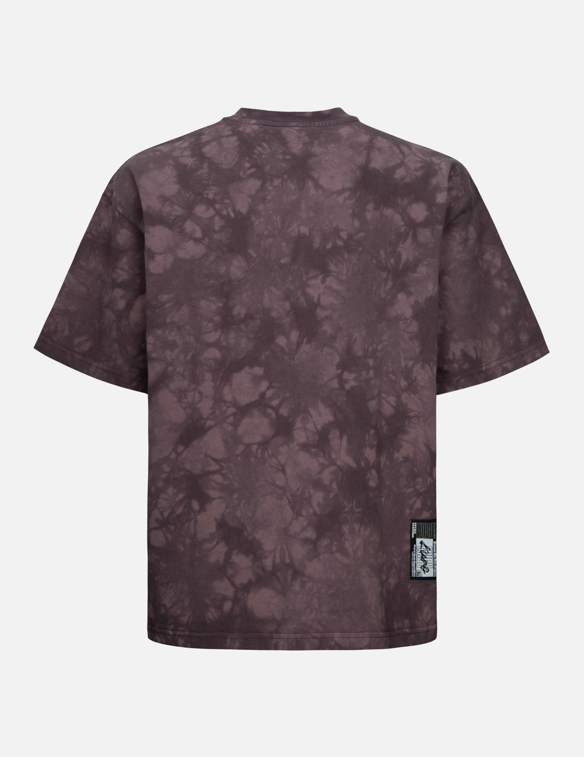 Tie-Dye with Seagull Embroidery Loose Fit T-Shirt