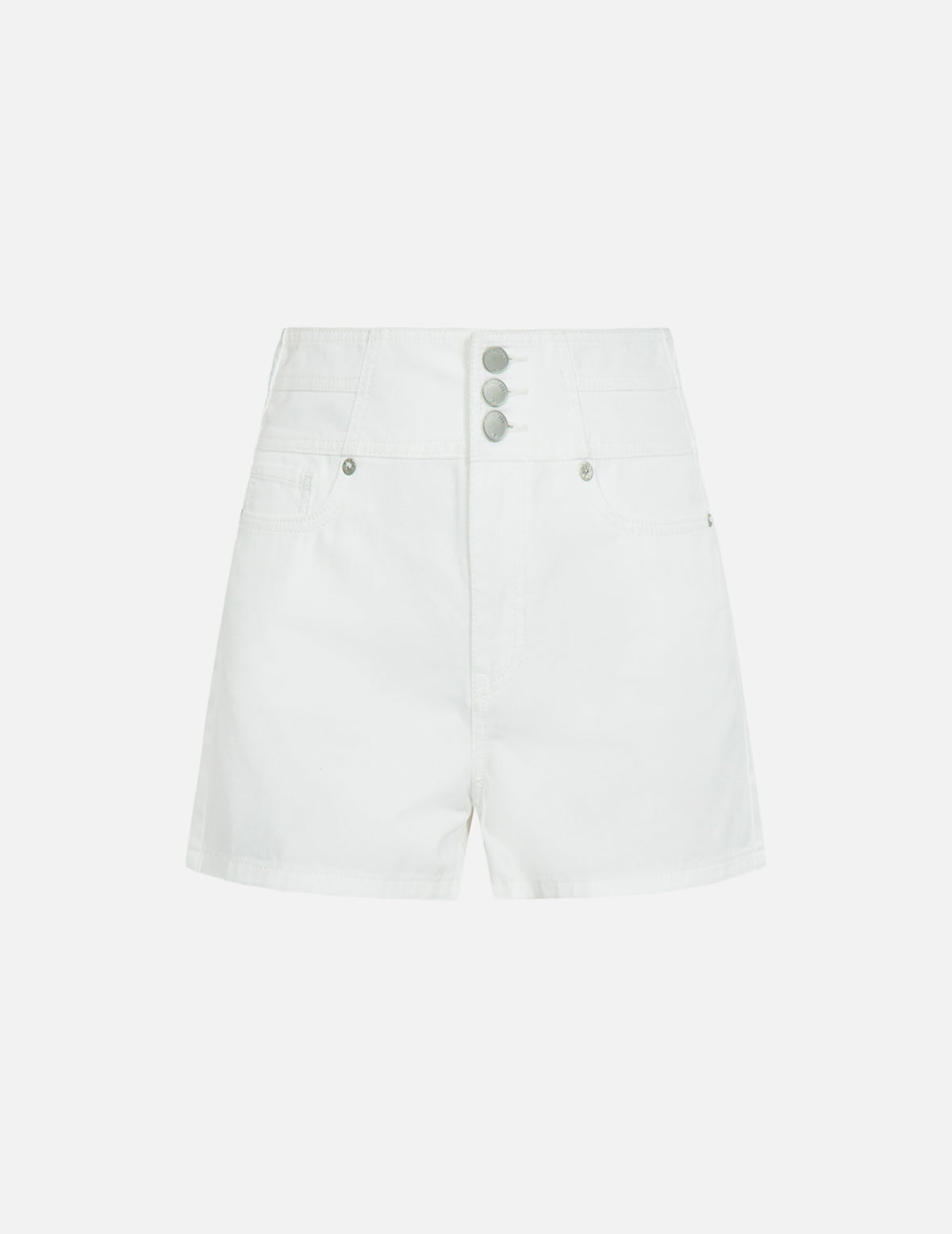 Seagull Embroidery Denim Shorts