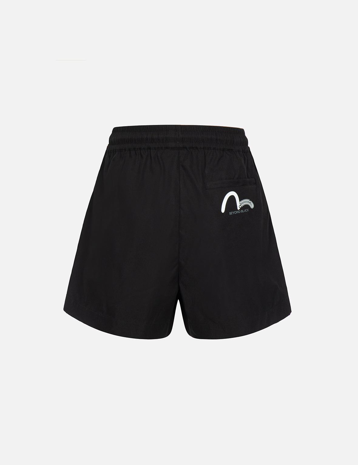 Logo and Seagull Print Shorts