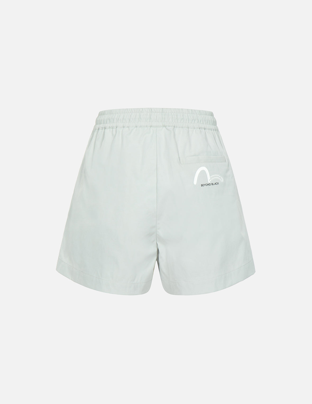 Logo and Seagull Print Shorts