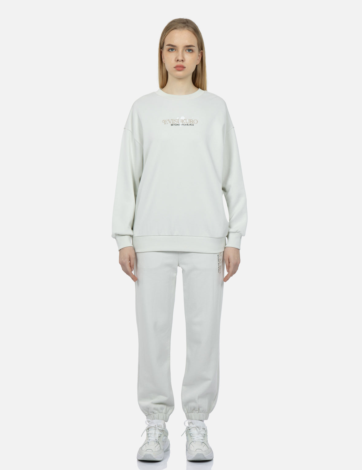 Logo and Seagull Embroidery Sweatpants