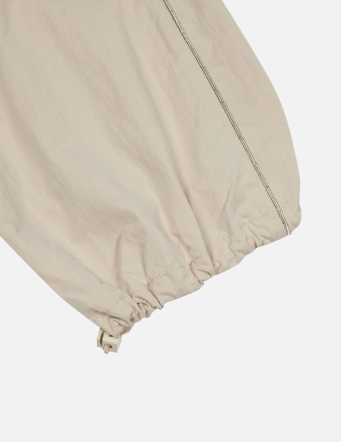 Logo and Seagull Embroidery Relax Fit Parachute Pants