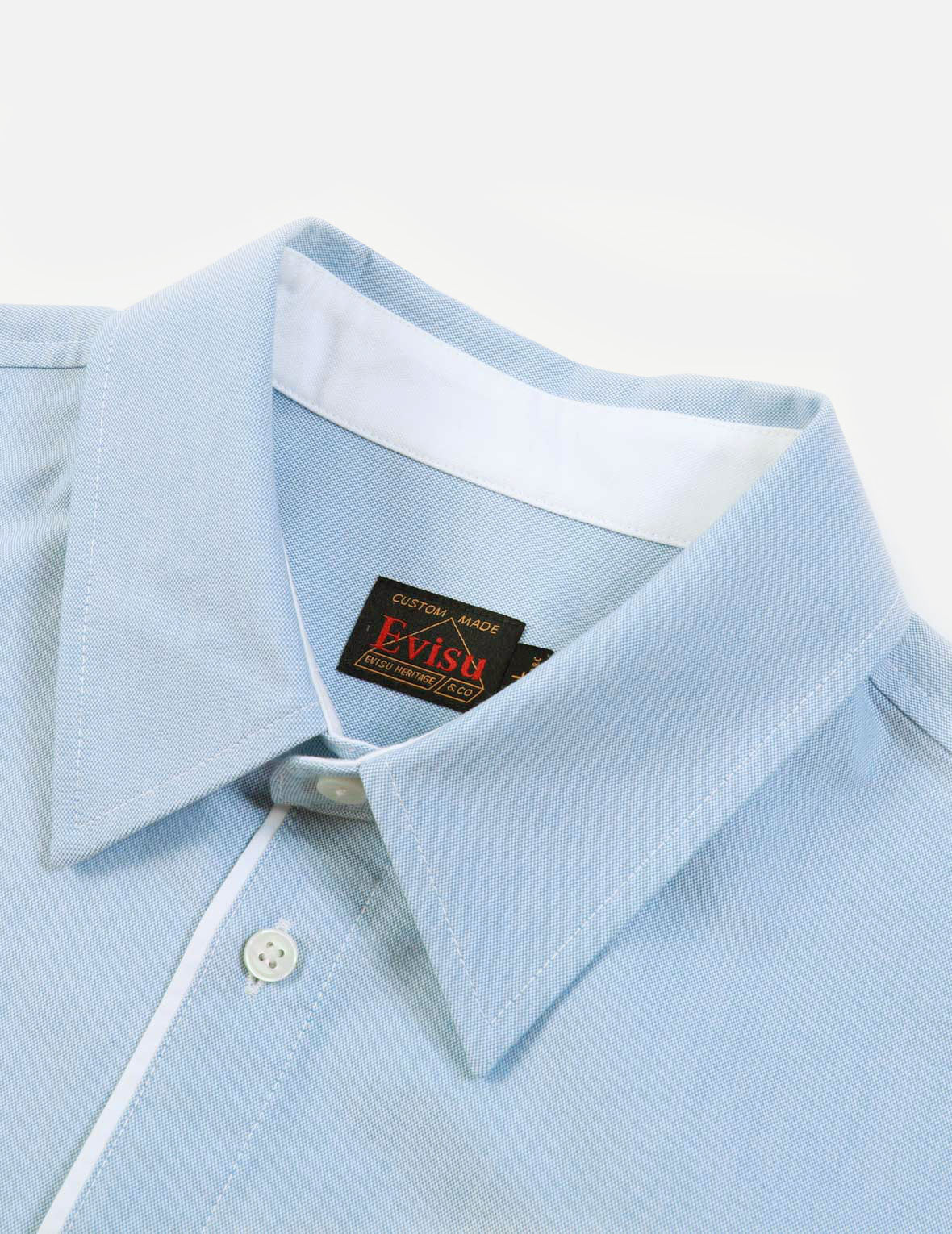 Nomadic-pattern Seagull Appliqué Oxford Shirt