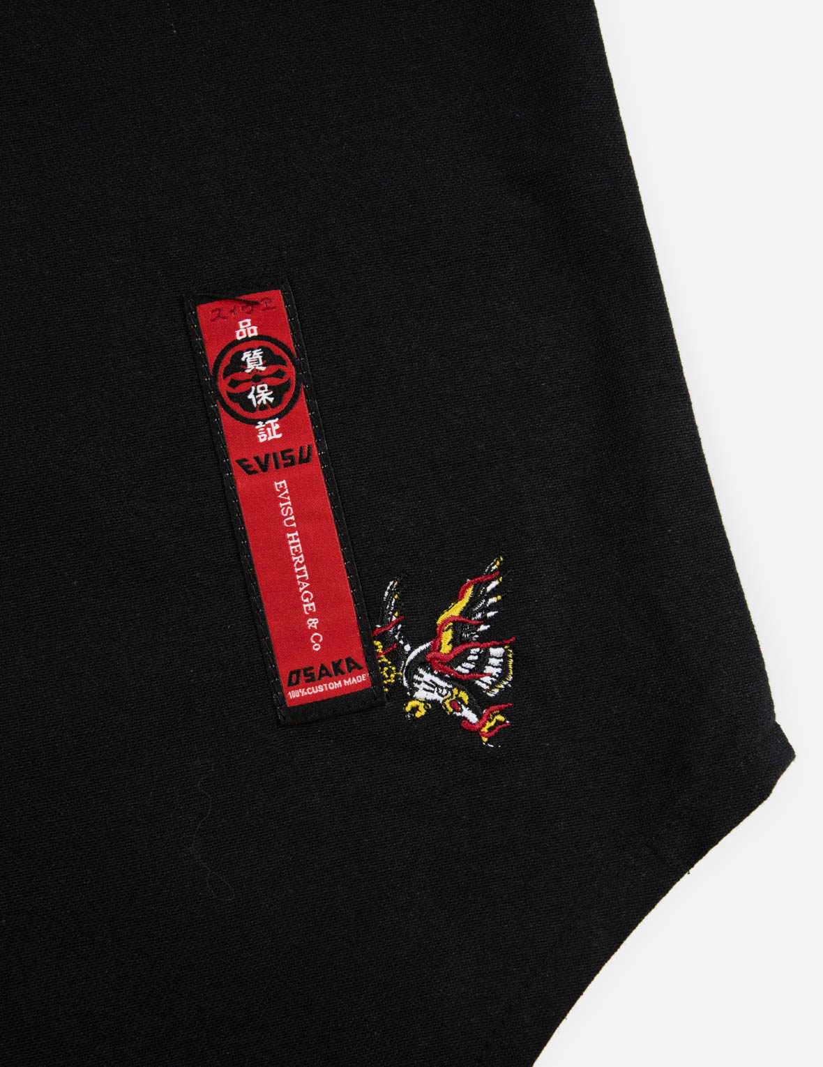 Allover Eagle and Logo Embroidery Shirt