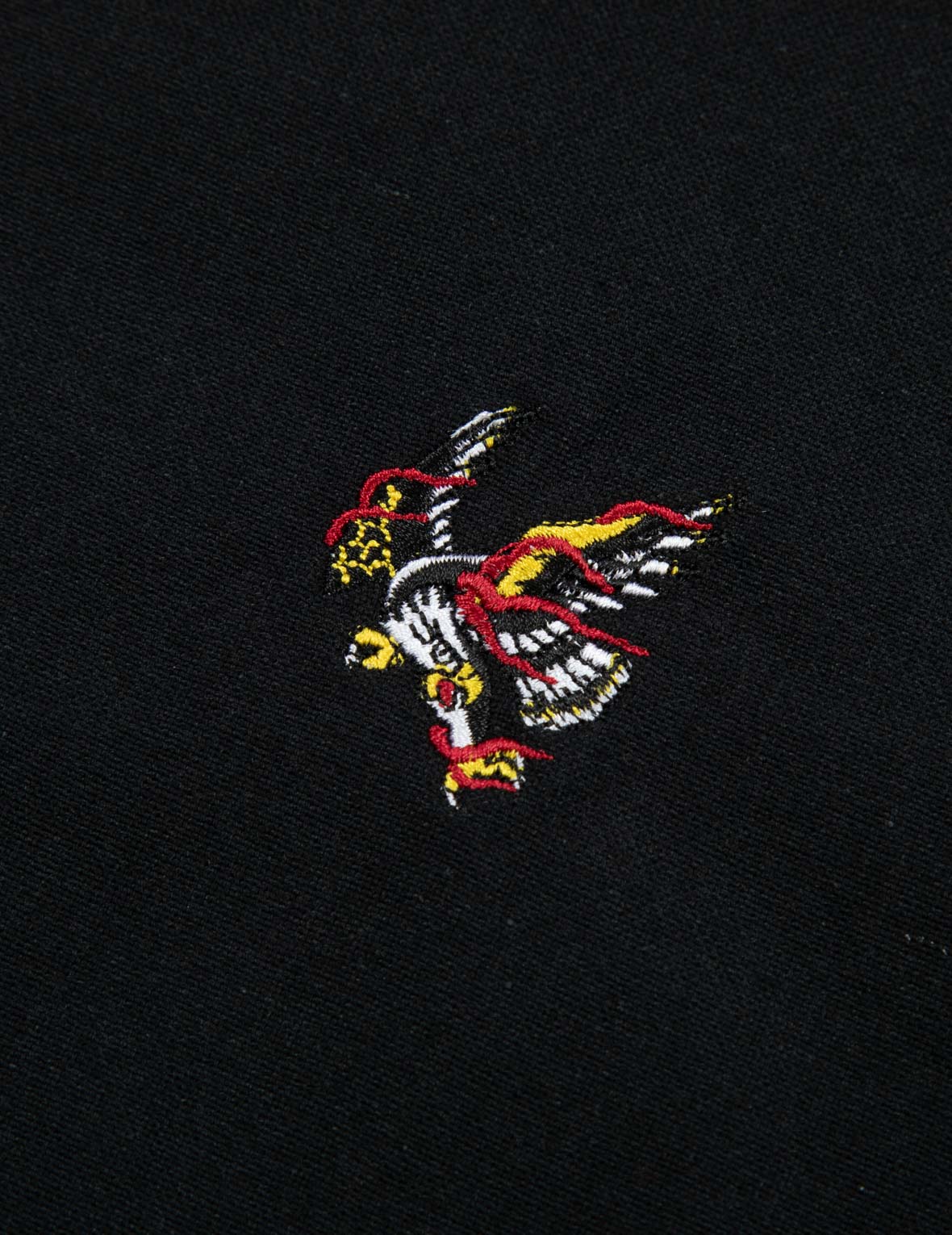 Allover Eagle and Logo Embroidery Shirt