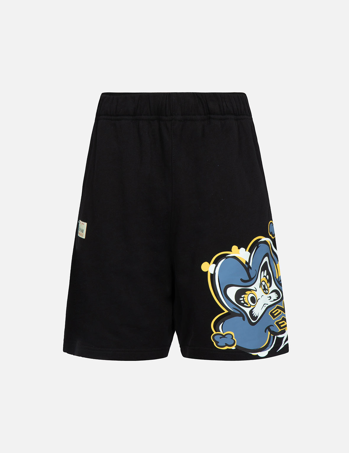 Transforming Daruma Print Sweat Shorts