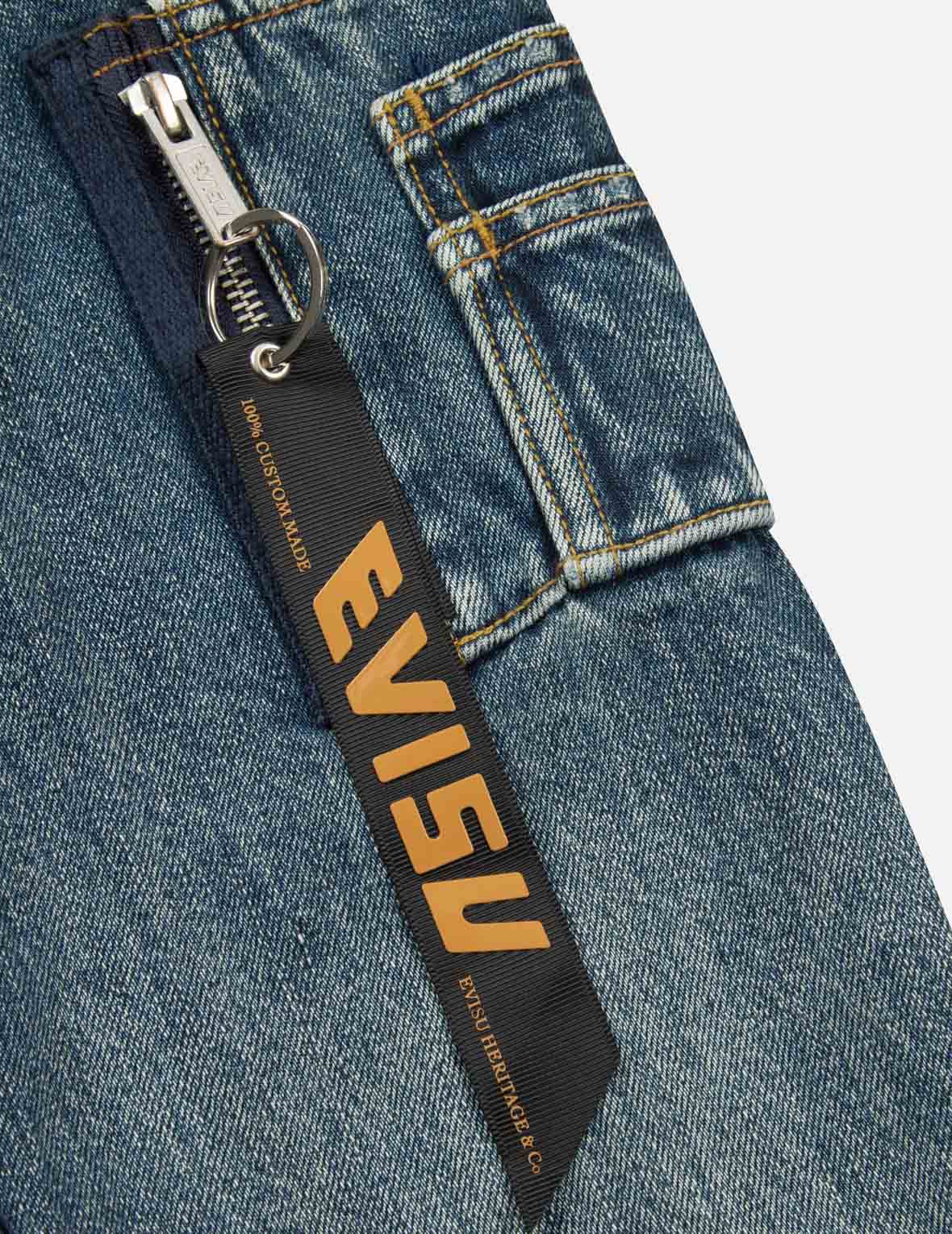 Seagull Embroidery
Godhead Print Relax Fit Denim Jacket