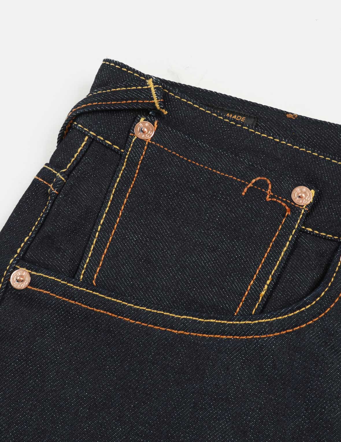 Multi-Pocket Relax Fit Denim Shorts