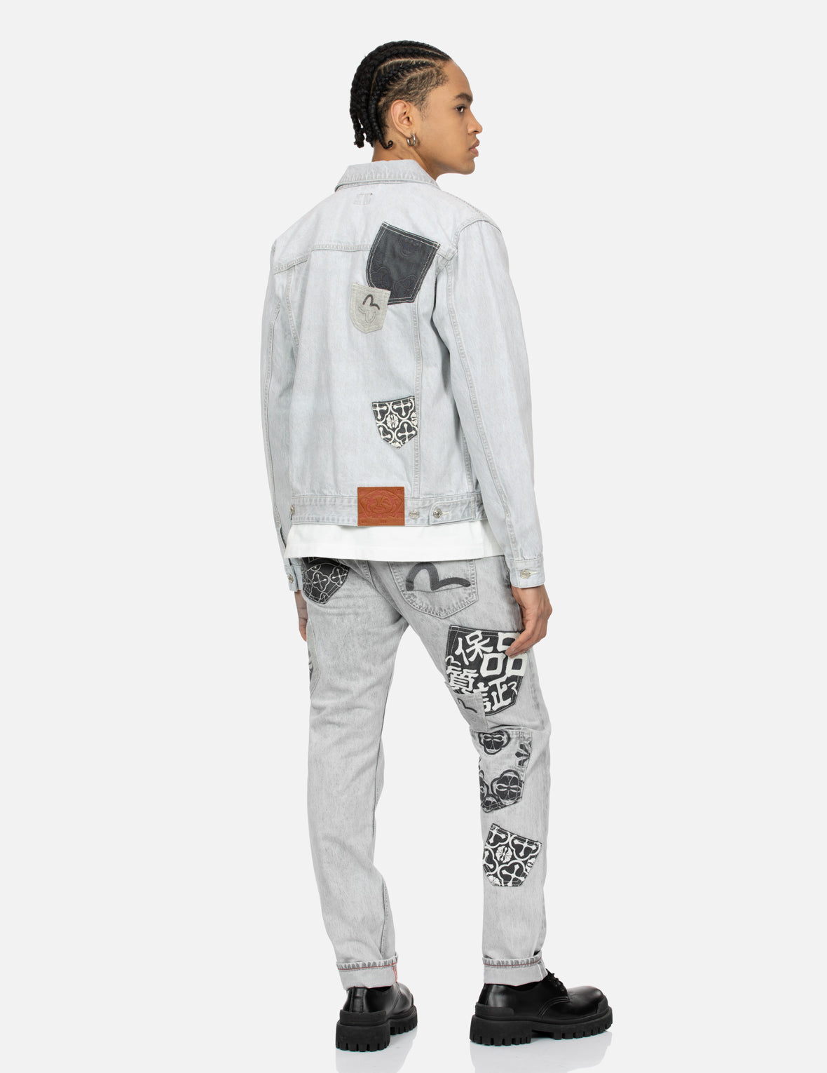 Multi-Pocket Carrot Fit Denim Jeans #2017