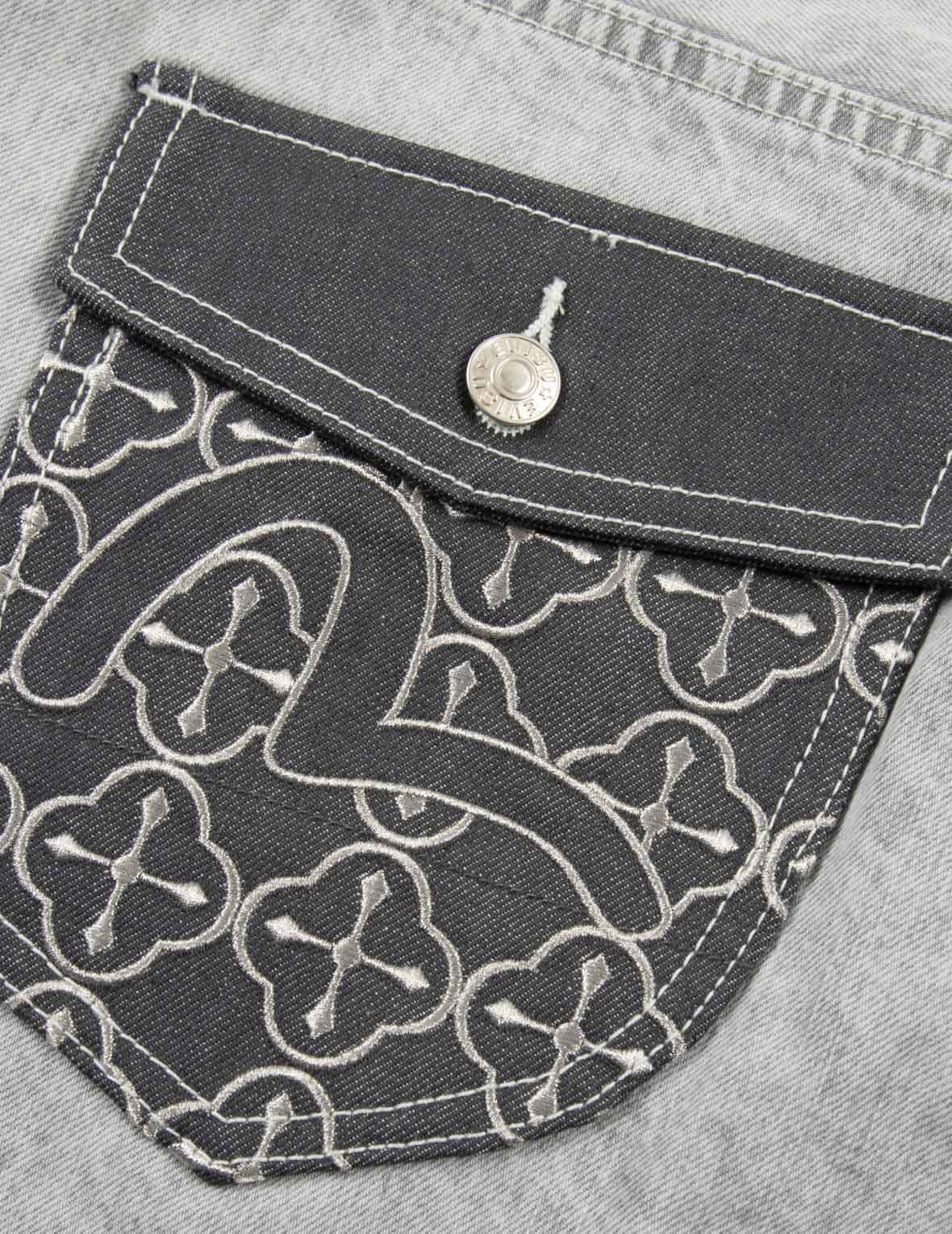Multi-Pocket Carrot Fit Denim Jeans #2017