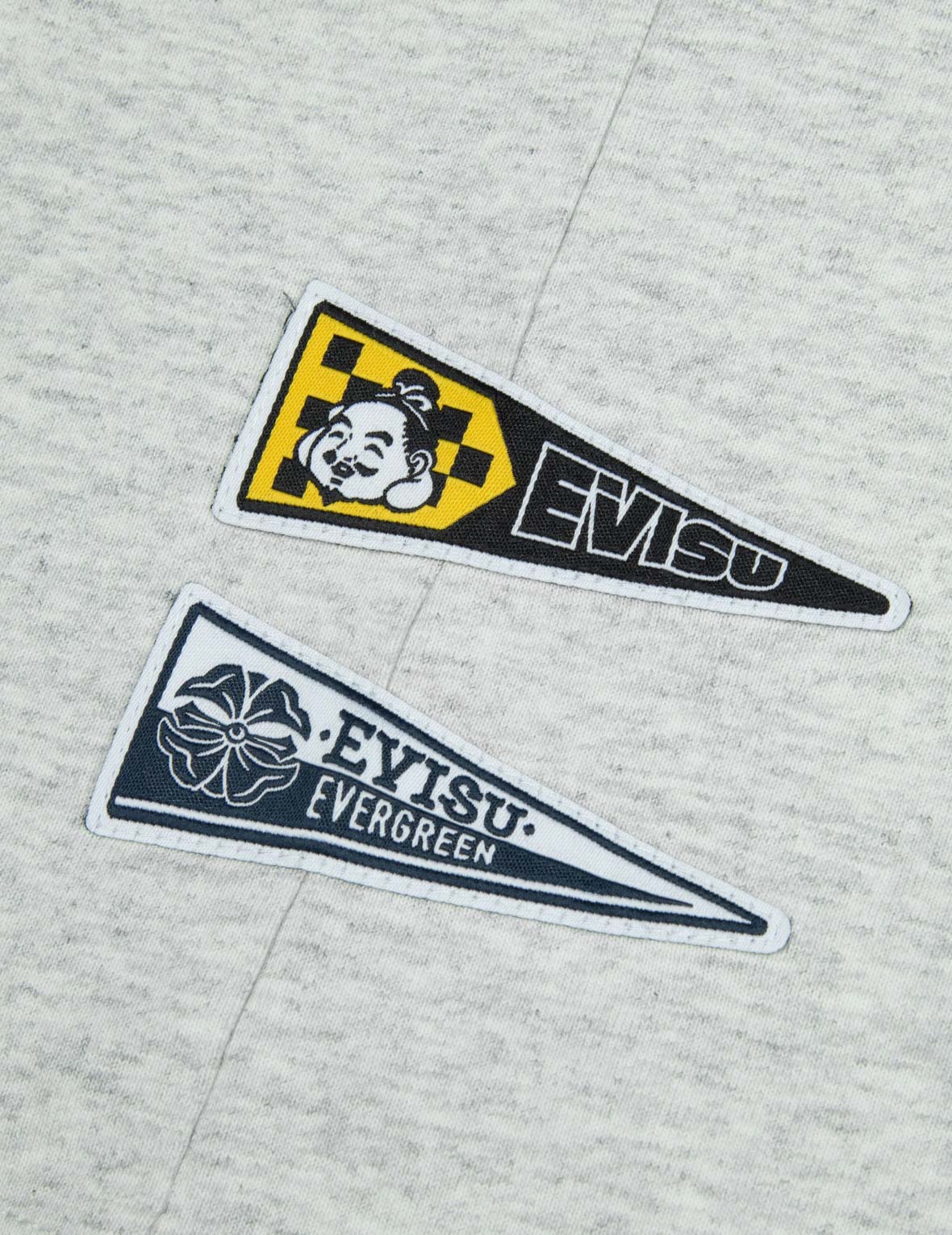 Logo and Gaming Daruma Print Relax Fit T-shirt