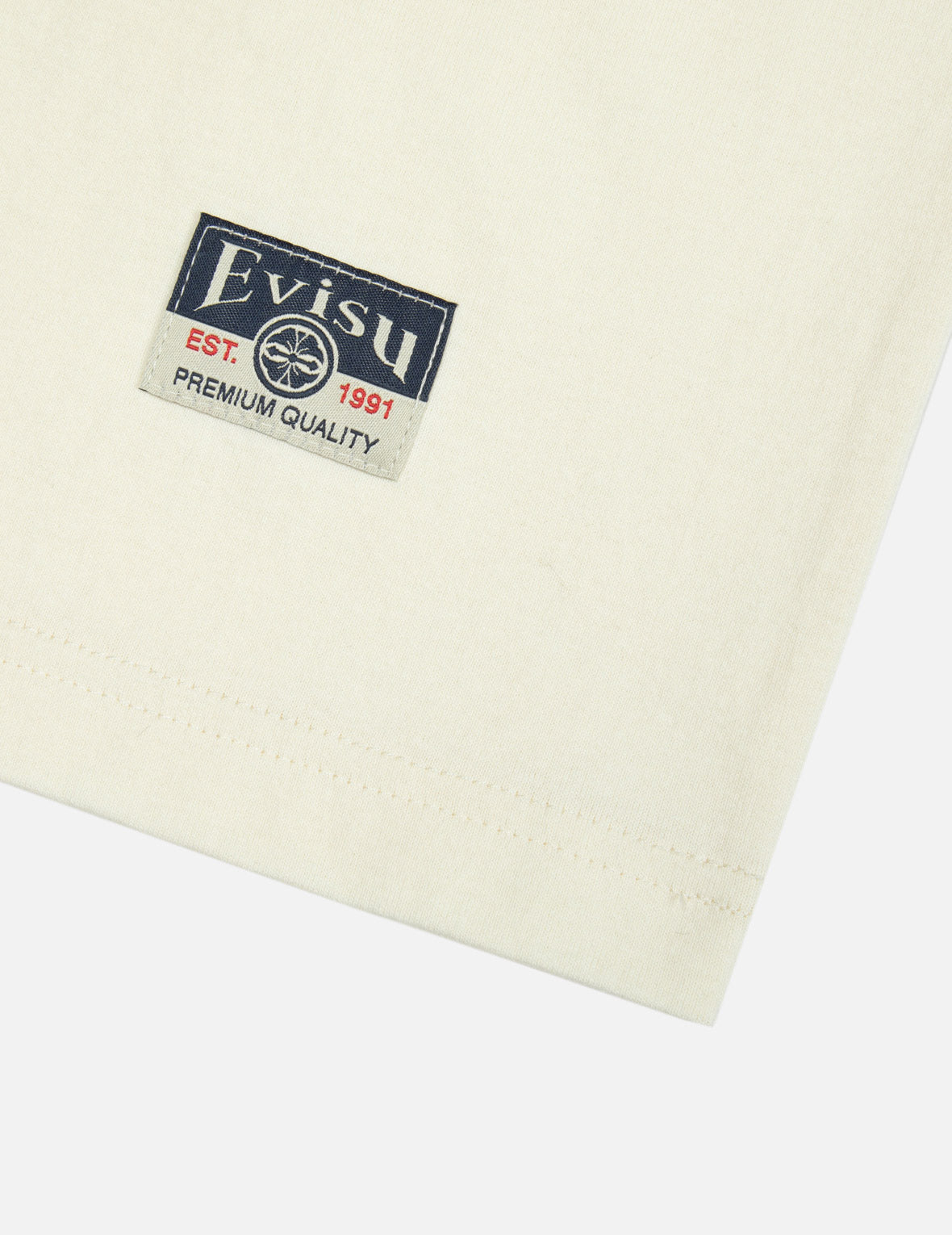 Logo and Ribbon Daicock Print Relax Fit T-shirt