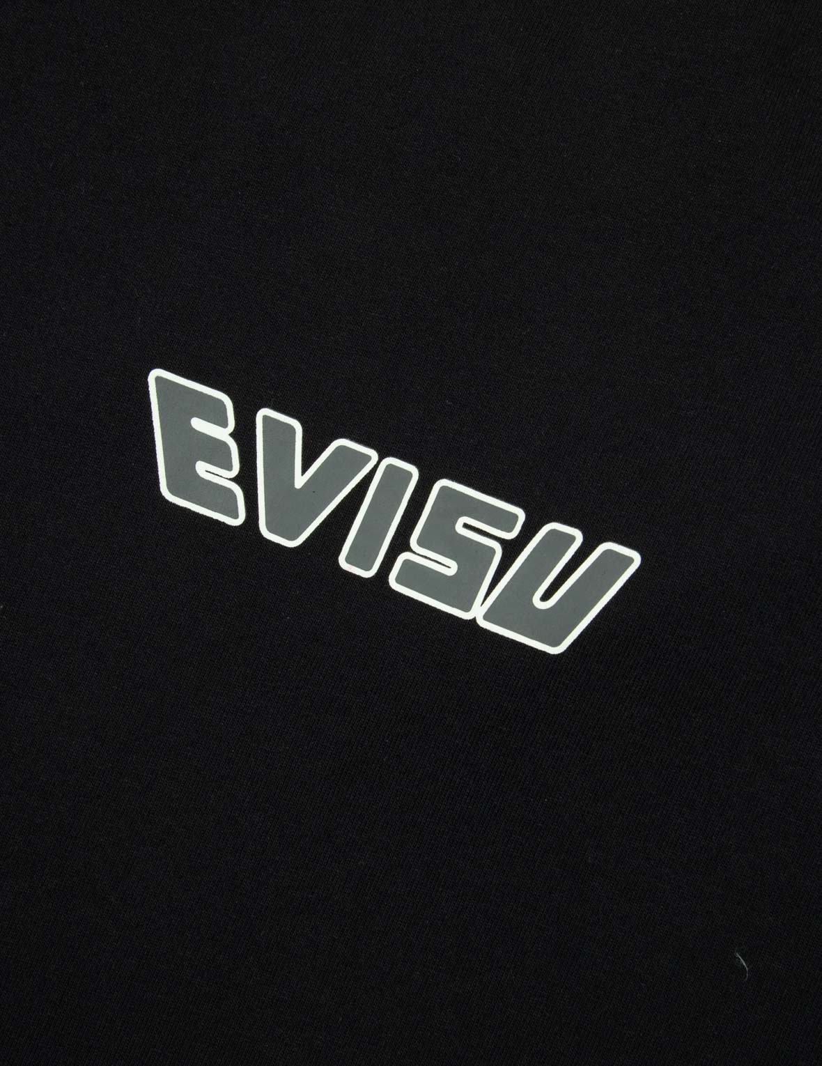 Godhead Print and Seagull Embroidery Loose Fit T-shirt