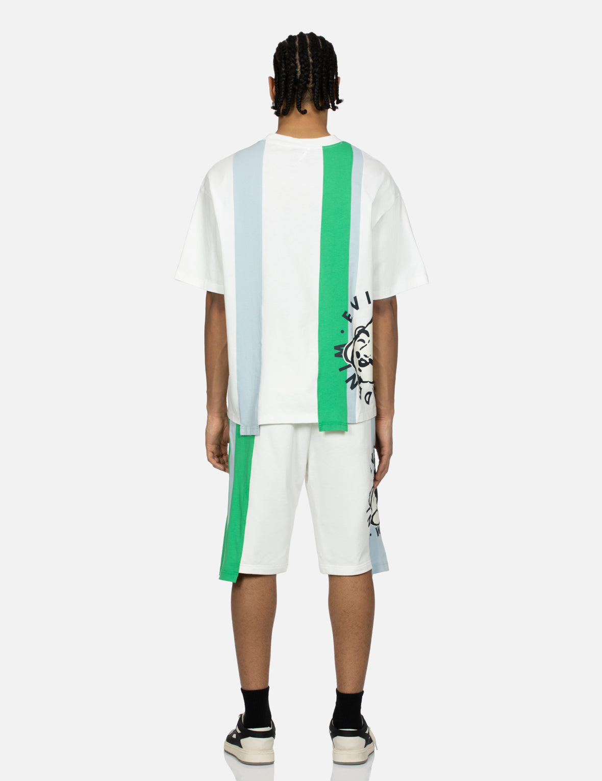 Deconstructed Playful Godhead Printed Loose Fit T-shirt