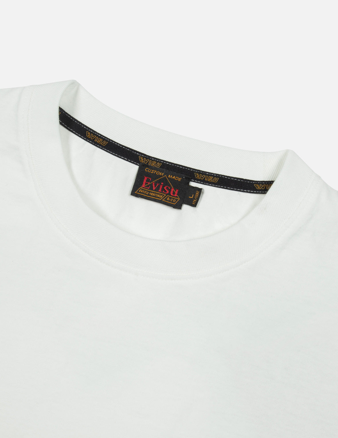 Foam Line Kamon and Seagull Daicock Print Loose Fit T-shirt