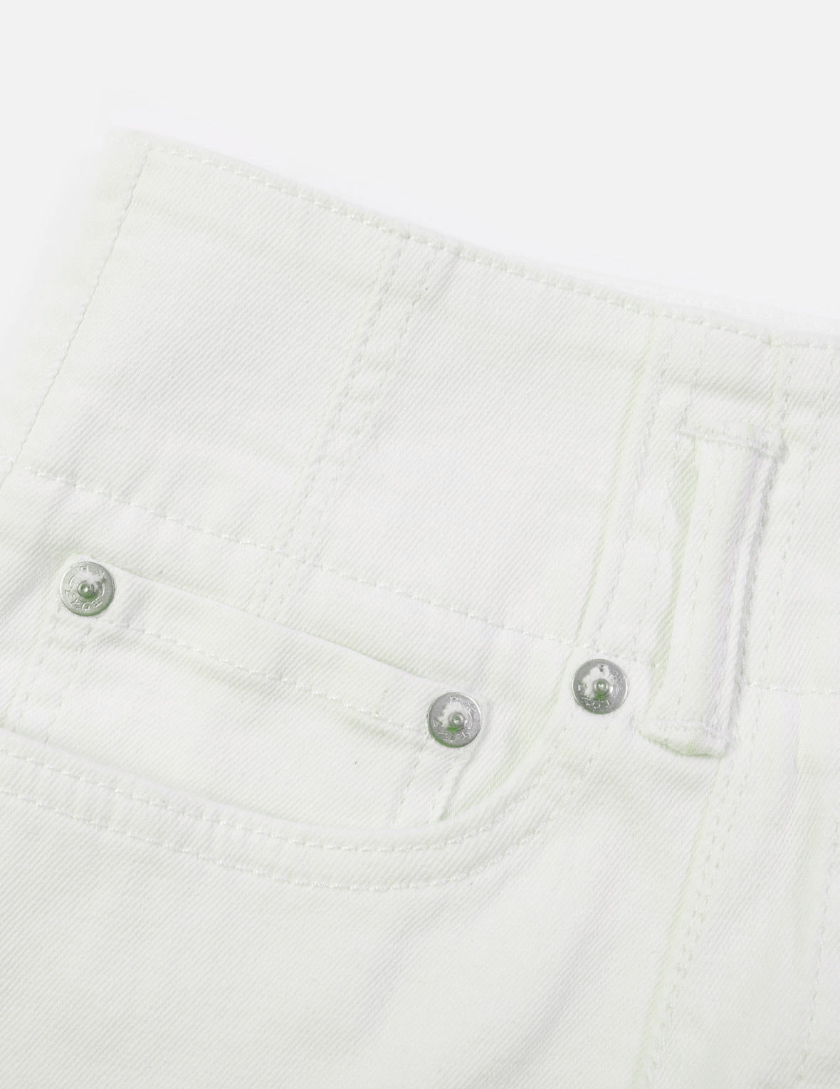 Seagull Embroidery Fuchsia Denim Skirt