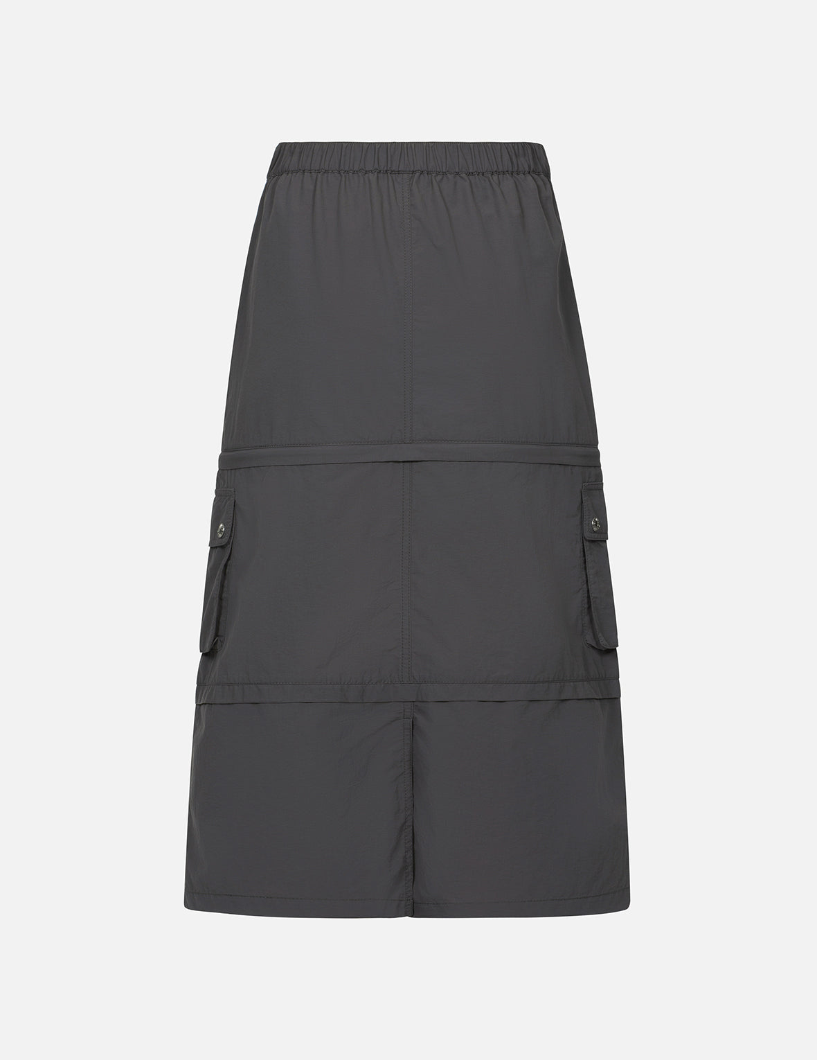 Seagull Print Detachable Fashion Fit Denim Skirt