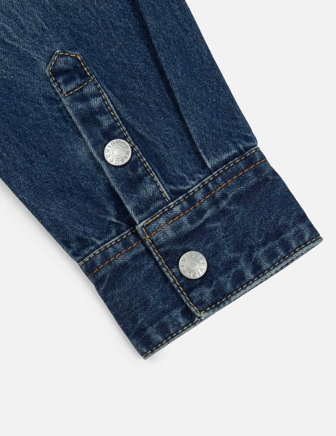Logo Embossed Pocket and Multi-Print Boyfriend Denim Shirt