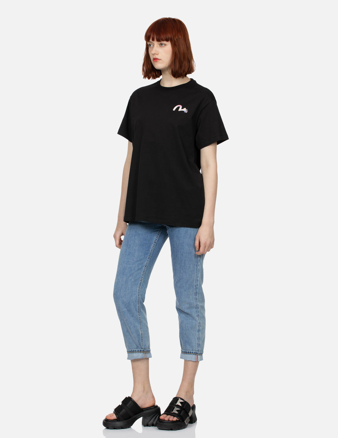 Cranes and Wisteria Daicock Boyfriend T-shirt