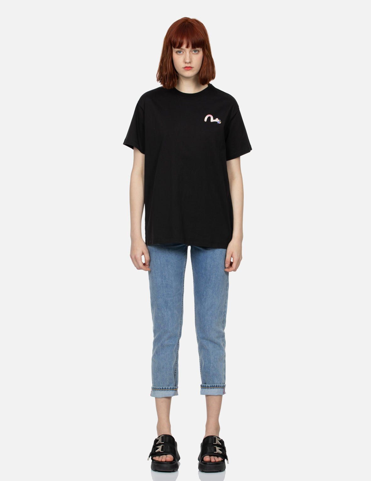 Cranes and Wisteria Daicock Boyfriend T-shirt