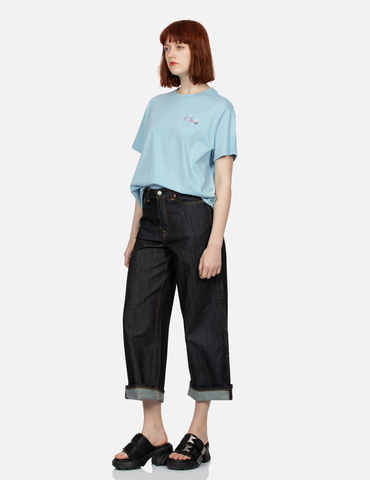 Cranes and Wisteria Daicock Boyfriend T-shirt