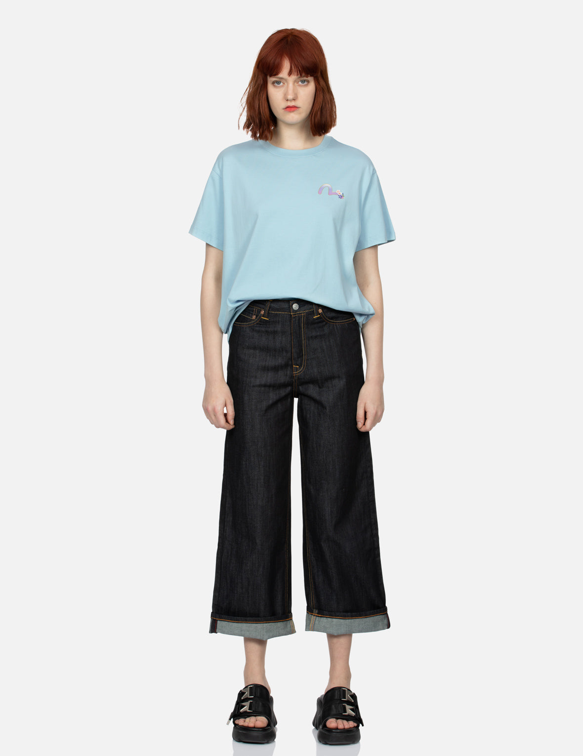 Cranes and Wisteria Daicock Boyfriend T-shirt