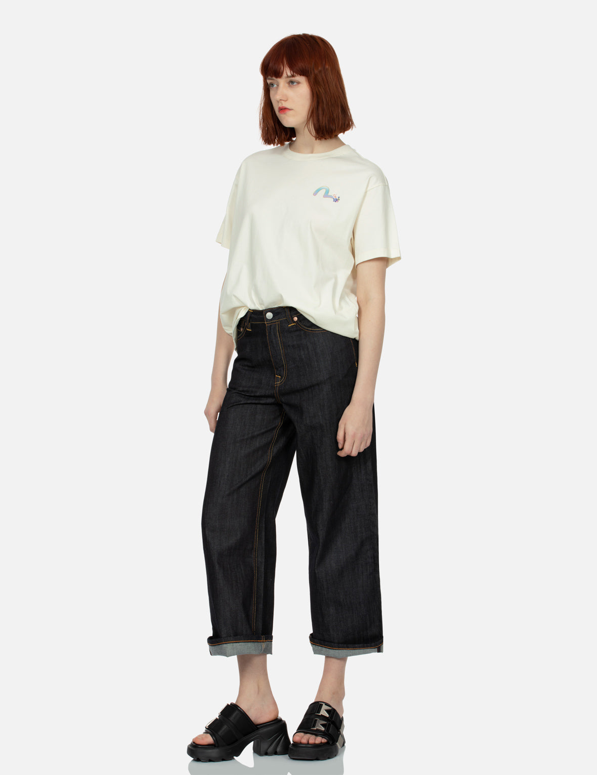 Cranes and Wisteria Daicock Boyfriend T-shirt