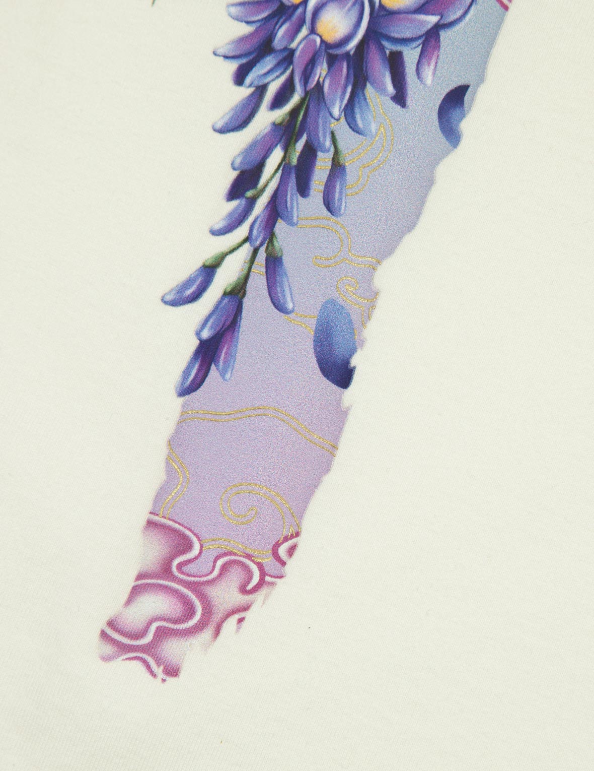 Cranes and Wisteria Daicock Boyfriend T-shirt
