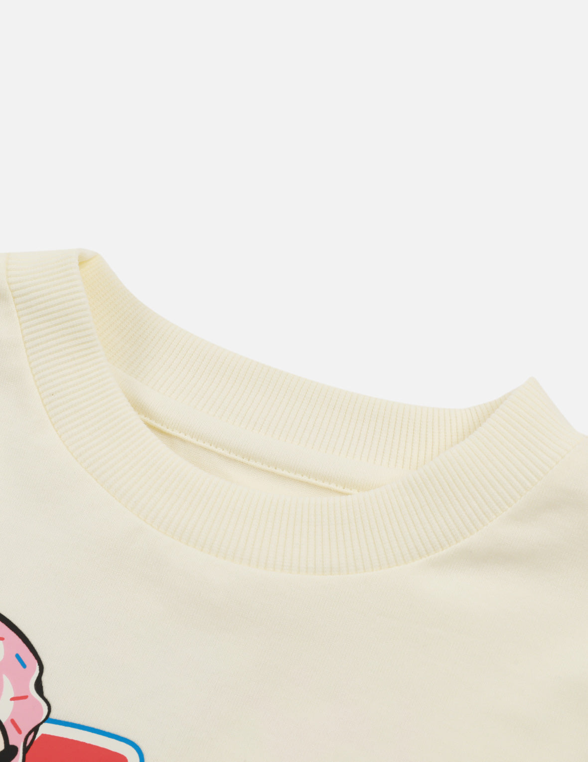 Daruma Onigiris and Donuts Daicock Print Regular Fit T-shirt